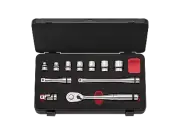 NEPROS 9.5sq. Socket Wrench Set [11 pieces] NTB311CZ with case 90-Gear Japan