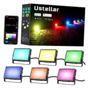 Smart RGB Flood Light Outdoor 40W, Color Changing Led Landscape 40.0 Watts