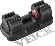 Adjustable Dumbbell Set, 5 in 1 Free Dumbbell for Men and Women, Black Dumbbell