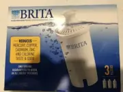 BRITA Water Filter Pitcher Replacement Filters-3 filters in box