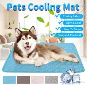 Pet Cooling Mat Cool Pad S/M/L/XL/2XL Summer Comfortable Cushion Bed Blanket Dog