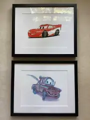 Disney Pixar Cars Art, Pixar Animation Studios- 153/627 & 48/656