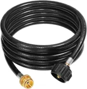 12ft Grill BBQ Propane Tank Converter Hose Adapter 1lb to 20lb QCC1 Type1 LP Gas