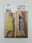 Vogue Sewing Pattern 9254 V9254 Fitted Dress 2 styles Pattern Size 14-22 NEW