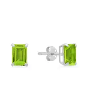 MaxColor 14K 1.70 ct. tw. Peridot Studs