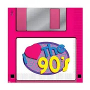 Beistle 90's Floppy Disk Design Luncheon Napkins Party Supplies Decorations