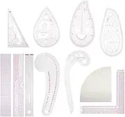 French Curve Ruler Set, DIY Sewing Tailor Set, 11 Positioning Tools for Drawing and Cutting