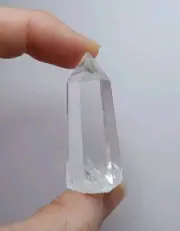 Clear Quartz Crystal Point Mineral Obelisk Tower Beautiful Healing Mineral (4)