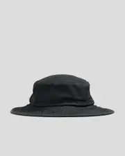 [Rip Curl] Rip Curl Men's Search Canvas Wide Brim Hat in Black Size Large/XL L/XL Black