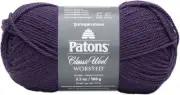 Patons Classic Wool Yarn-Purple Night 244077-77782