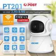 1080P Dual-Band Wifi Camera Wireless IP Home Security Baby Monitor CCT