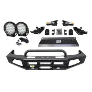 4X4FORCE Safari Shield U Loop Bumper Bullbar Light for Toyota Prado 90 95