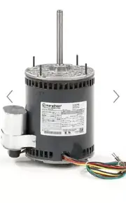 CAPTIVE AIR 48A8011002 1/2 HP 10” BLOWER MOTOR 115/1/60 825 RPM CLASS B GENUINE.