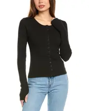 Chaser Luxe Rib Laurel Cardigan