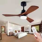 42'' Ceiling Fans with Lights and Remote Control, Dimmable, Quiet Reversible ...