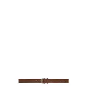 textured leather belt 70 Brown