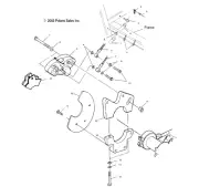 Polaris Bleed Screw/Fitting Kit, Genuine OEM Part 2202705, Qty 1