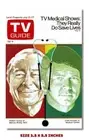 ROBERT YOUNG & CHAD EVERETT FRIDGE MAGNET 1973 TV GUIDE COVER 3.5 X 5.5 "