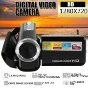 DV20 2'' LCD 720P 16MP HD Mini Digital Video Camera Camcorder Photo CMOS DVR Cam