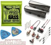 EMG Robert Trujillo RT Rip Tide Set Black Chrome Jazz J Pickups (REGULAR SLINKY)
