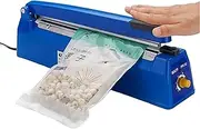 EZONEDEAL 200-400mm Impulse Bag Heat Sealer Food Film Sealing Machine Handheld Plastic Bag Sealer for Mylar Bag PP PE Plastic Bag Sealer (PFS-200)