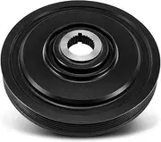 A-Premium Engine Harmonic Balancer Pulley - OHV V6 3.0 3.2 3.5L - Compatible with Honda, Acura & Saturn Cars - 2003-2010 - Odyssey, Accord, Pilot, Ridgeline, MDX, RL, TL, Vue & More, Replace# 12606927