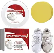 [Generic] White Shoe Cleaner,100g Canvas Shoes Stain Remover Cream | Cleaning Supplies, Multi-Purpose Sneaker Care Paste For Home Travel