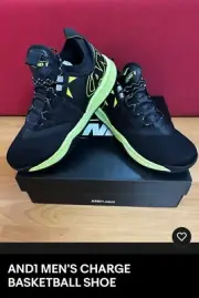 AND1 MEN'S CHARGE BASKETBALL SHOE