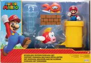 Nintendo Super Mario 2.5" Sparkling Waters Diorama Set