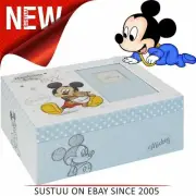 Disney Magical Beginnings Keepsake Box Mickey Mouse Photo[4” x 6”] Gift For Baby