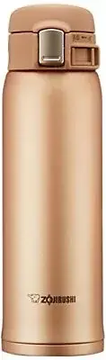 Zojirushi water bottle one-touch open Stainless Mug 480ml matte gold SM-SD48-NM