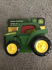 New John Deere Green Tractor Flashlight Toy w/Sound by Ertl Camping Outdoors