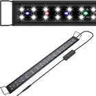 Aquarium Light,Full Spectrum Aquarium Light with Expandable Bracket,White Blue R