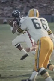 Chicago Bears Gale Sayers in action vs Green Bay Packers Chicago I- Old Photo