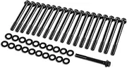 DNA MOTORING Cylinder Head Bolts Kit Compatible with 2014-2019 Chevy Corvette 6.2L / 2016-2024 Camaro 6.2L, NA LT1 Models, LEPOW-112