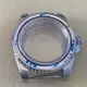 40 毫米錶殼透明底部 SUB 錶殼內環帶 S 標誌改裝錶殼套件,適用於 NH35/NH36 機芯