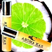 Tahitian Coconut Lime Perfume Roll-On Fragrance Oil Luxury Vegan/Cruelty-Free