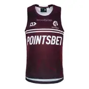 NRL Manly Sea Eagles Men's Team Training Singlet - Sizes 3XL - 5XL