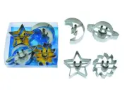 Astronomy Planet Astro Space Cookie Cutters 4 pc.