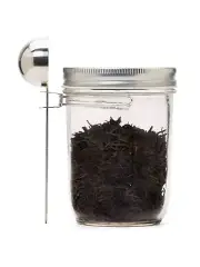 Jarware Stainless Steel Coffee Scoop for Wide-Mouth Mason Jars, 1 Tablespoon