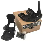 NEW $550 Burton X-Base EST Mens Snowboard Bindings! *Small* *Black*