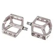 HT Components Gray ANS10 Supreme Platform Evo Bike Pedal Pair