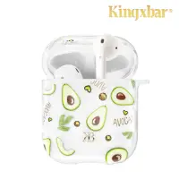 在飛比找momo購物網優惠-【Kingxbar】AirPods 保護套 保護殼 施華洛世