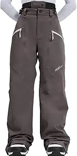 [HIGH EXPERIENCE] Ski Pants Snow Snowboard Pants Waterproof Insulated Baggy Windproof Hiking Winter Warm for Men Women