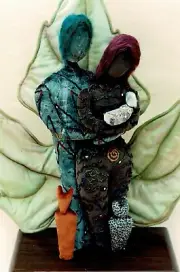 Cloth Art Doll Pattern "Patterns of Life" by Robyn Trefry