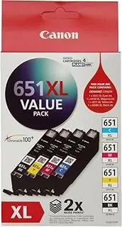 [Canon] CLI651XLVP Value Pack (1 x CLI651XLC/M/Y/BK)