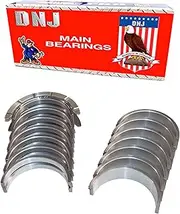 DNJ MB3190.10 Oversize Main Bearings for 2002-2009 / Buick, Chevrolet, GMC, Isuzu, Oldsmobile, Saab/Ascender, Bravada, Envoy, Rainier, Trailblazer, Trailblazer EXT / 4.2L / DOHC / 24V