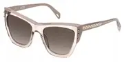 Police SPLR24E SUPERSTAR 4 07T1 Men's Sunglasses Brown Size 54