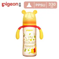 在飛比找PChome24h購物優惠-【Pigeon貝親】第三代迪士尼母乳實感PPSU奶瓶330m