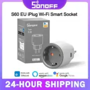 SONOFF S60 TPF EU IPlug Wi-Fi Smart Socket Overload Protection Timer Smart